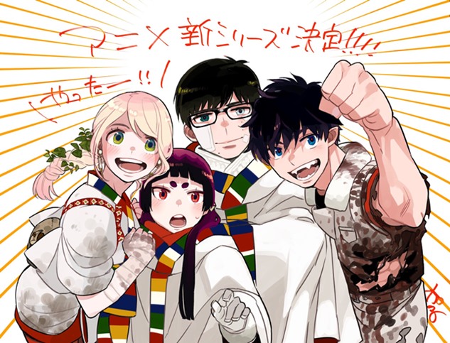 Blue-Exorcist-anime-in-production-with-celebratory-visual-from-Kato-mangaka