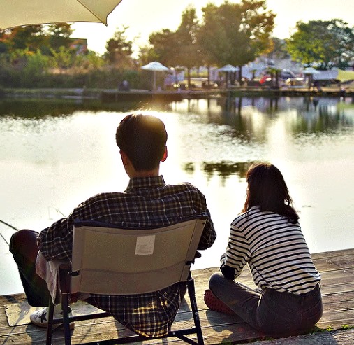 Crash Course in Romance Episode 6 at the campsite