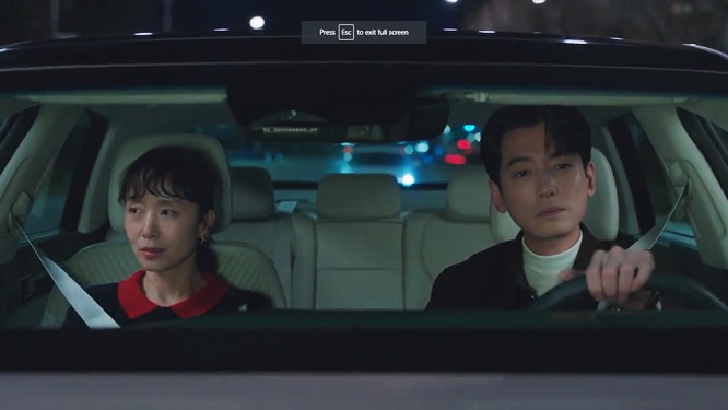Crash Course in Romance Episode 9 Choi Chi Yeol and Nam Haeng Seon in the car