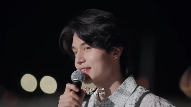 Lee Dong Wook singing City of Stars