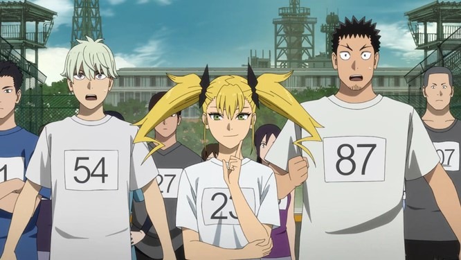 Kaiju-No-8-Episode-3-Ichikawa-Kikoru-and-Kafka-at-the-testing-area