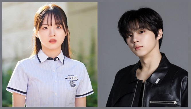 Kang Na Eon and Kim Woo Seok