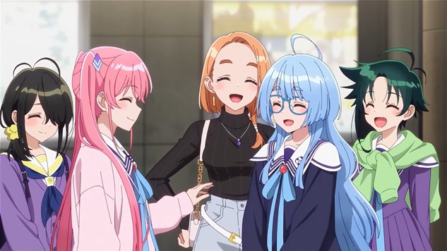 The Shiunji Family Children's five sisters