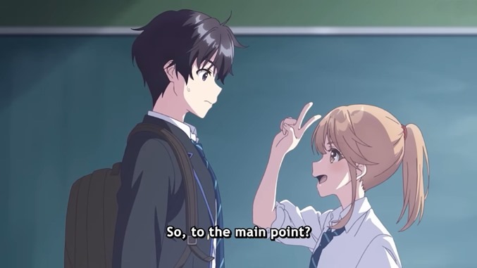 Screenshot from Chitose is in the Ramune Bottle trailer