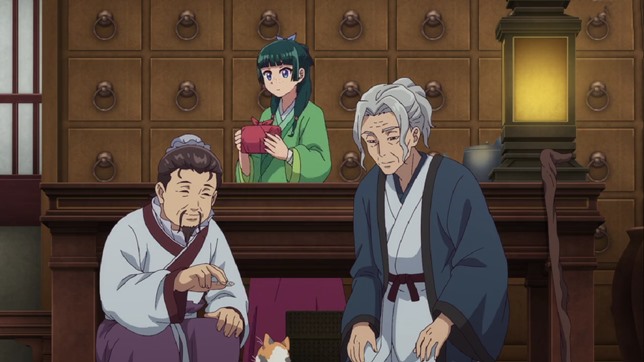 maomao luomen and the doctor in The apothecary Diaries season 2