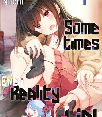 volume 1 cover of sometimes even reality is a lie manga